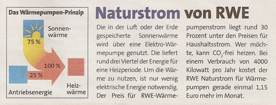 Naturstrom von RWE